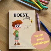 Boest.kids | Boest. je dag | journal voor kinderen | dagboek | invulboek | journal | kind | emoties | mindset