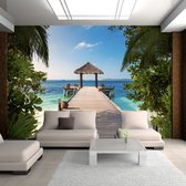 Fotobehangkoning - Behang - Vliesbehang - Fotobehang - Hawaiian dream - 400 x 280 cm