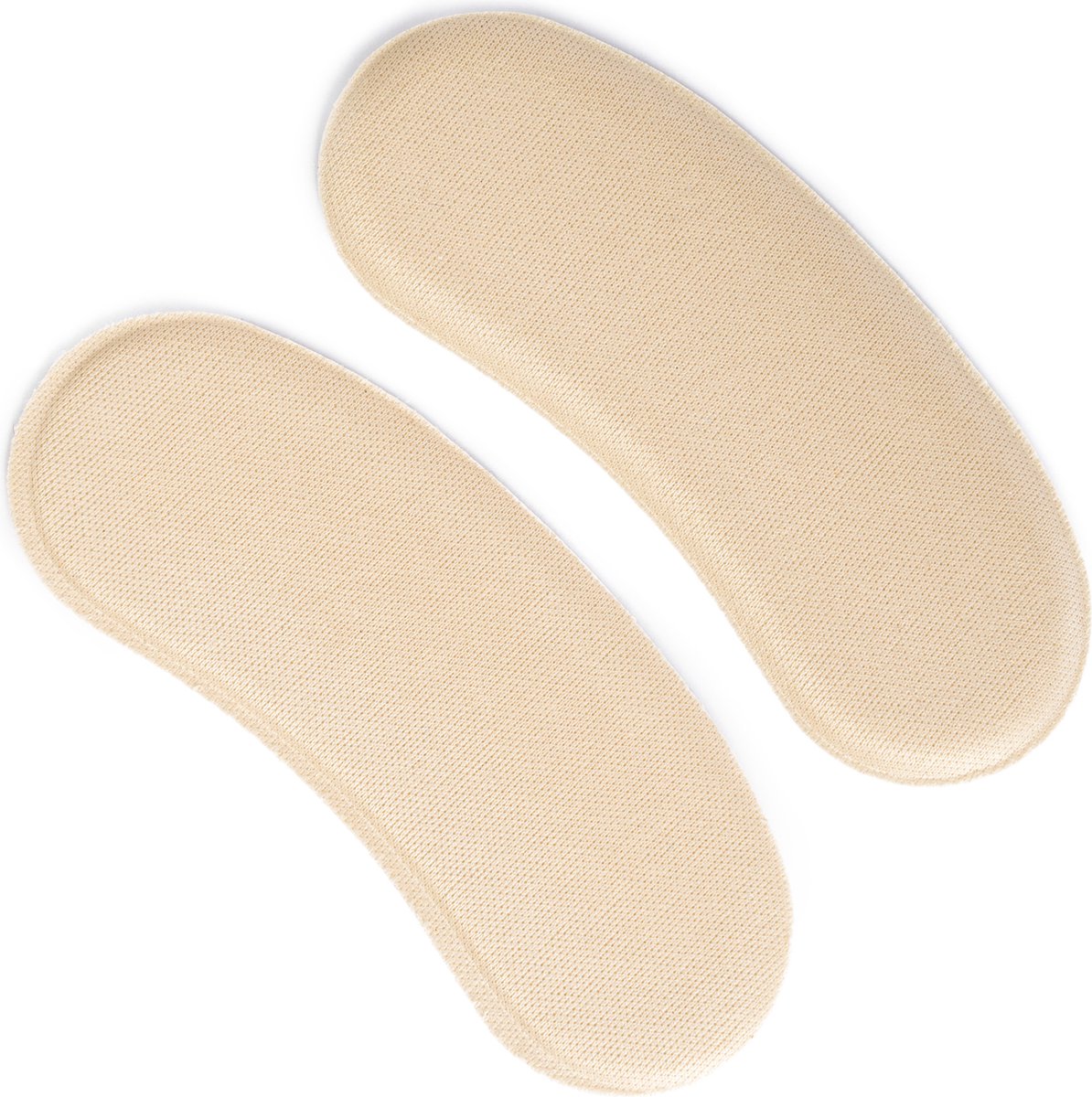 Hielbeschermers - Anti-Slip kussens - Inlegzolen - Blaarbeschermers - 1 paar - Beige