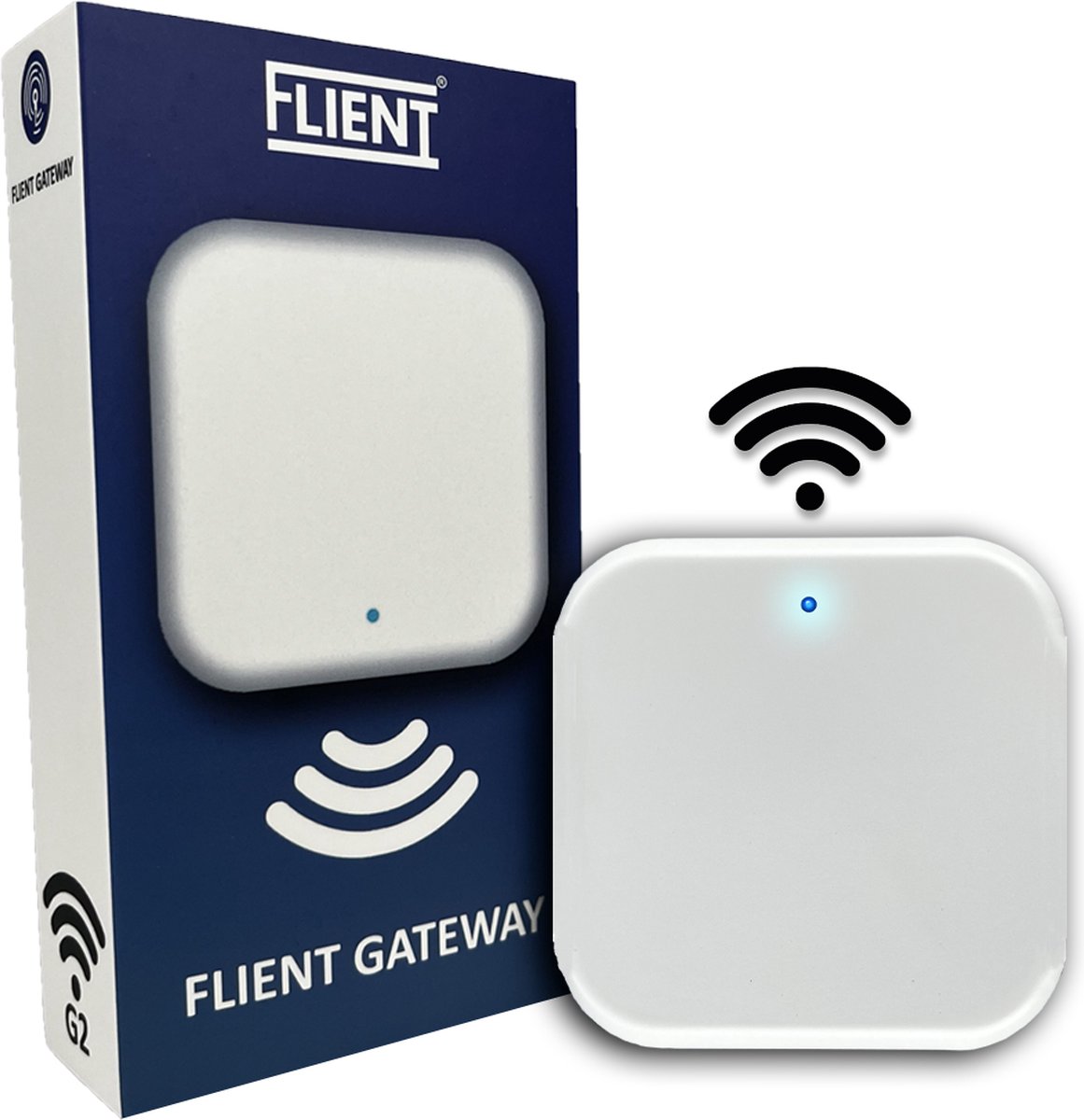 Flient® GateWay voor de Flient Smart Locks - WiFi & Bluetooth - Wit - APP - Flient