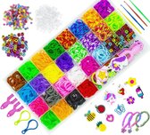 Loom Twister - 1200 S-Sluitingen voor Loombandjes Multi Color