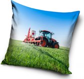 Kussensloop - Tractor - Cadeautjes onder 10 euro - 40x40 cm - Gratis Verzonden