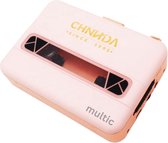Multic Cassettespeler - Aangepaste Kalenderdruk, Succulent Deken, Cassettebandspeler en Cassetterecorders