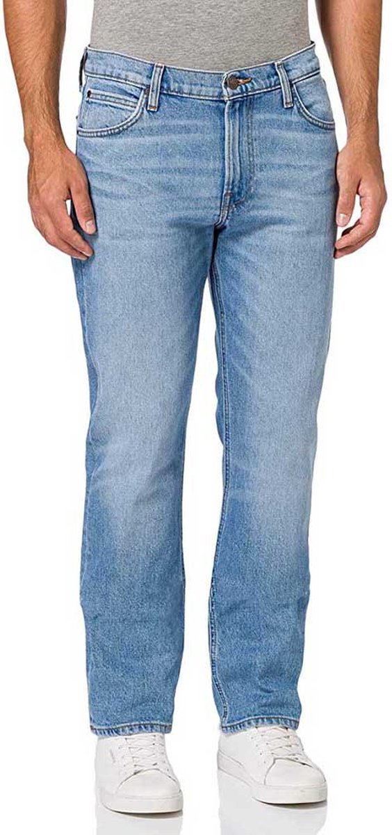 Lee West Broek 33 32 Man Worn New Hill