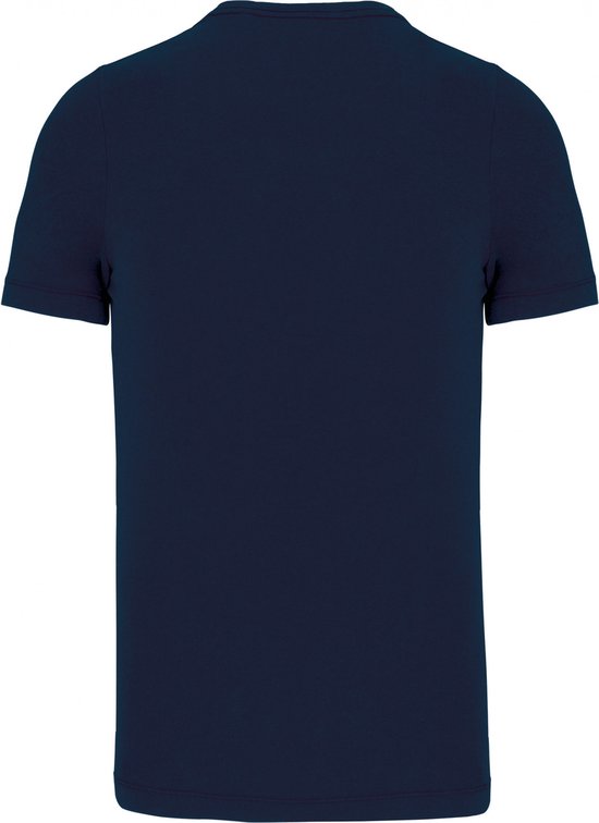 T-shirt Heren XS Kariban Ronde hals Korte mouw Vintage Navy 100% Katoen