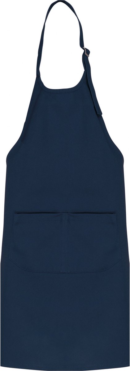 Schort/Tuniek/Werkblouse Kind One Size Kariban Navy 100% Katoen