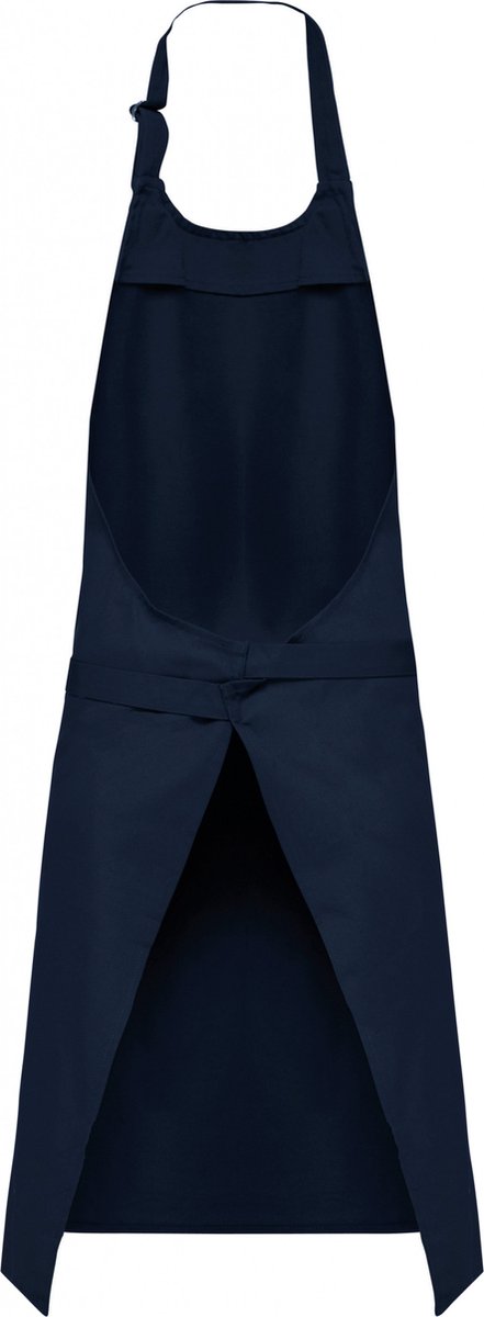 Schort/Tuniek/Werkblouse Unisex One Size Kariban Navy 100% Katoen