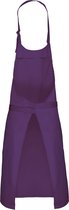 Schort/Tuniek/Werkblouse Unisex One Size Kariban Purple 100% Katoen