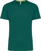 SportT-shirt Heren XXL Proact Ronde hals Korte mouw Gingko Green 100% Polyester