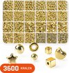 3600 kralen goud