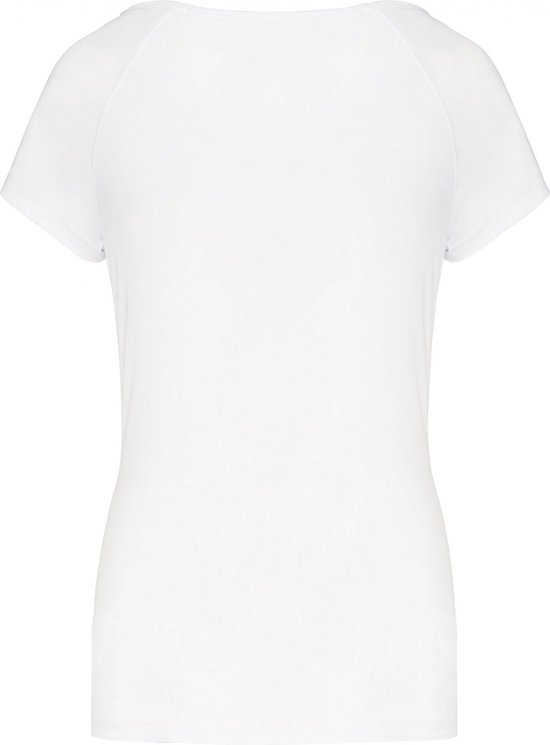 SportT-shirt Dames XL Proact Ronde hals Korte mouw White 88% Polyester, 12% Elasthan