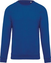 Sweatshirt Kind 10/12 Y (10/12 ans) Kariban Ronde hals Lange mouw Ocean Blue Heather 80% Katoen, 20% Polyester