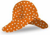 Regenhoedje Kids Orange Dot