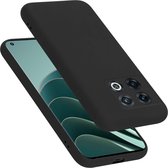 Cadorabo Hoesje geschikt voor OnePlus 10 PRO 5G in LIQUID ZWART - Beschermhoes gemaakt van flexibel TPU silicone Case Cover