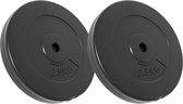 Viking Choice halterschijf gewichten set 20 kg - 26 mm diameter - 8x 2,5 kg