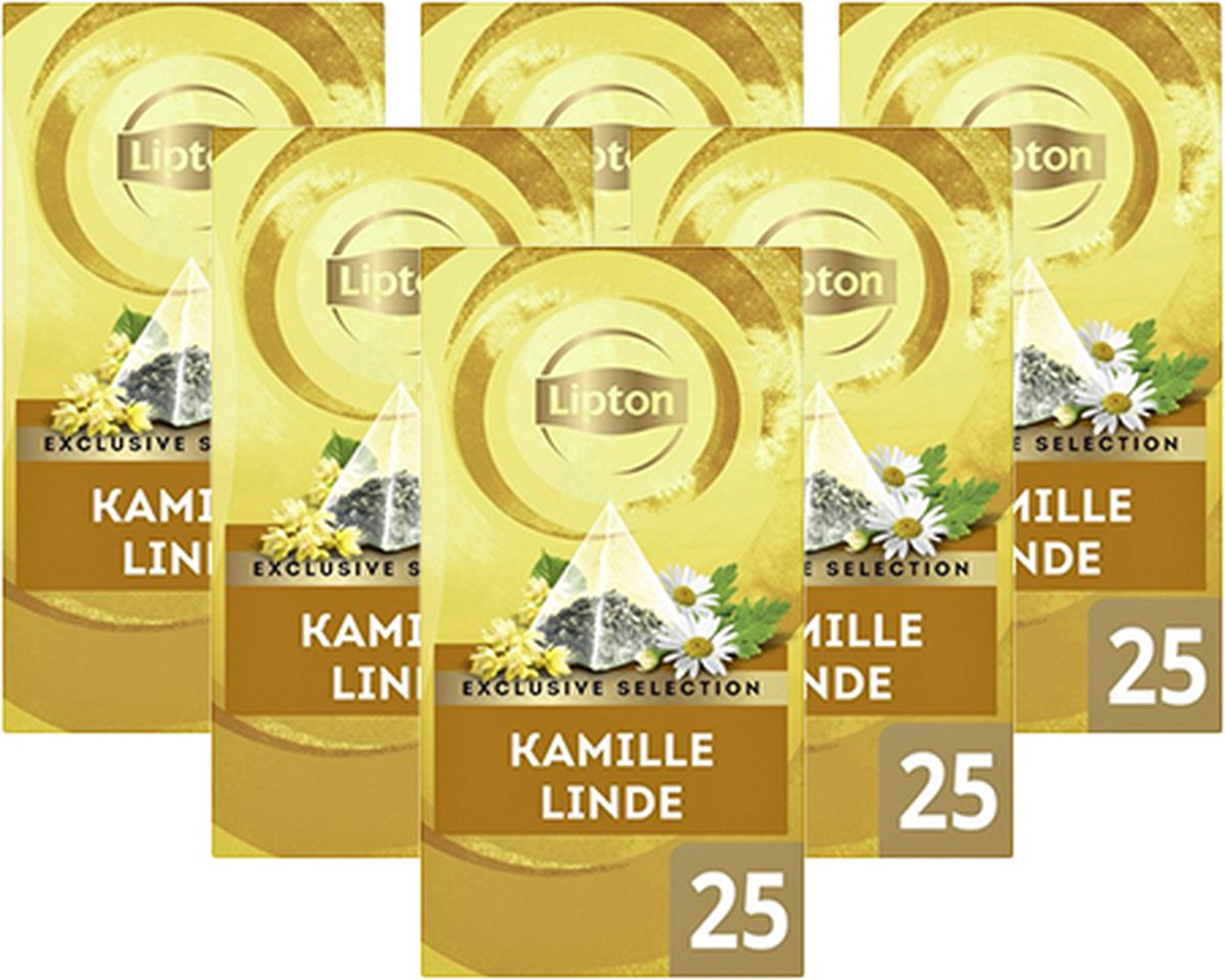 Lipton - Exclusive Selection Kamille Linde - 6x 25 zakjes
