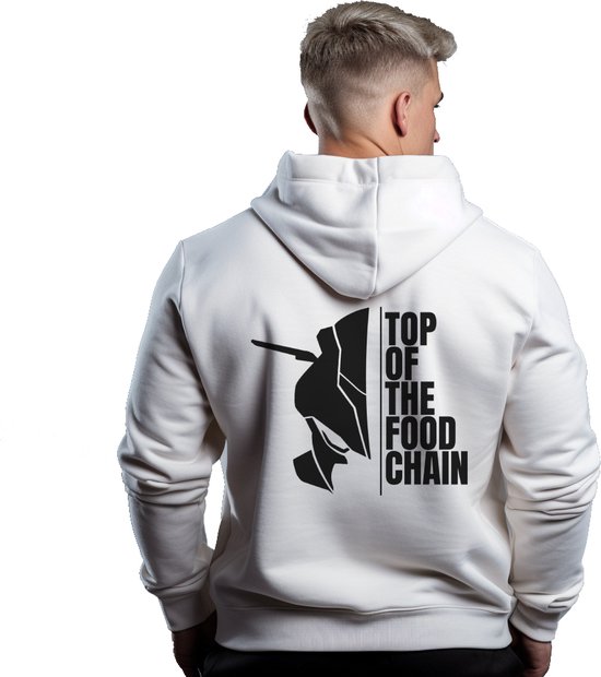 RIDE CODE - S1000RR Gen 4 Top of the Food Chain Hoodie Wit L