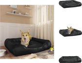 vidaXL Hondenbed Hondenmand - 80 x 68 x 23 cm - Dik gevoerd - Anti-sliplaag - Dierenkussen