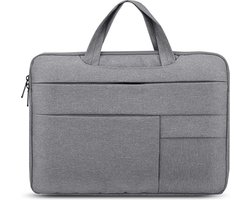 Laptop Sleeve - Tas - Laptop Hoes - 15.6 inch - Laptoptas - Laptophoes - voor o.a. Laptop - Tablet Geschikt voor: HP, Dell, Asus, Acer, Medion, Toshiba, Lenovo, Macbook, Microsoft, Peaq etc. - grijs Laptop Sleeve - Tas - Laptop Hoes - 15.6 inch - Laptoptas - Laptophoes - voor o.a. Laptop - Tablet Geschikt voor: HP, Dell, Asus, Acer, Medion, Toshiba, Lenovo, Macbook, Microsoft, Peaq etc. - grijs
