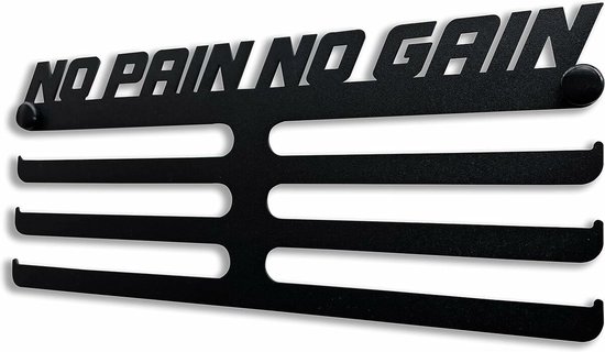 Medailletabel Meollo No pain no gain | bol
