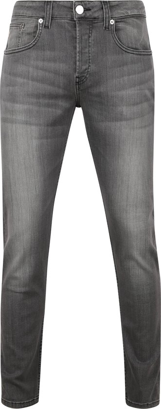 MUD Jeans - Denim Slimmer Rick Grijs - Heren - W - L - Slim-fit