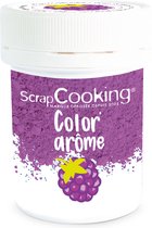 Scrapcooking kleur- en smaakpasta violet / braambes 10g