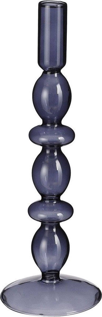 MICA DECORATIONS LANCE KANDELAAR GRIJS - H27XD9CM
