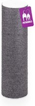 Petrebels Wandmeubel wandmontage Klimmuur Kat - Kattenmuur Post 1250-Grey - 12 x 12 x 50 cm