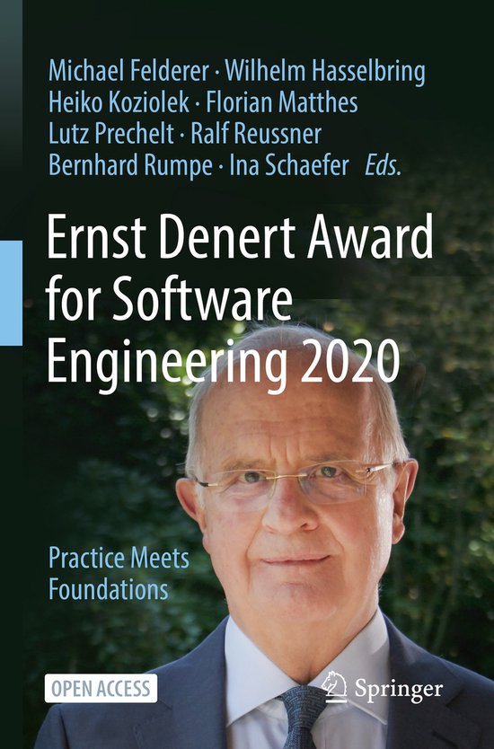 Ernst Denert Award for Software Engineering 2020 - cover