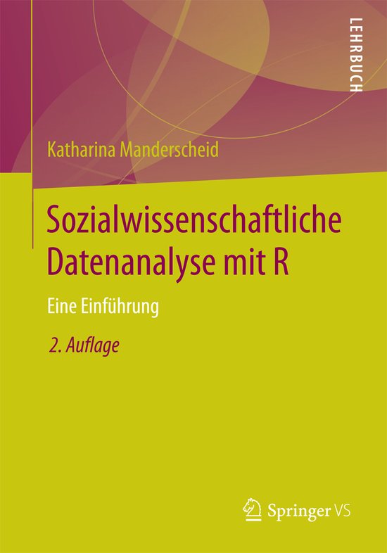 Sozialwissenschaftliche Datenanalyse mit R - cover