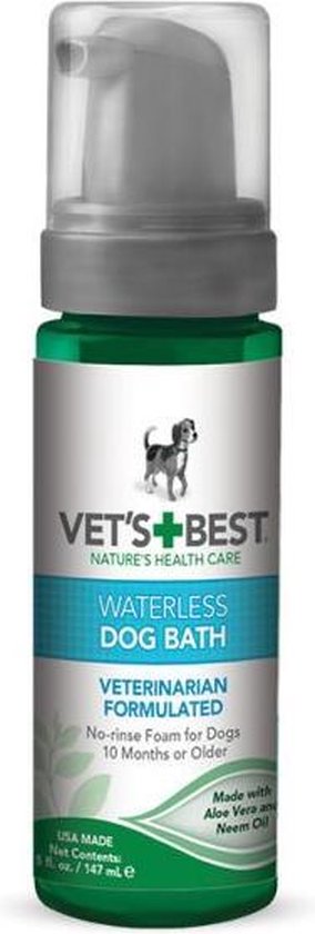 vet's best waterless dog bath