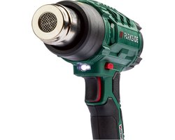 PARKSIDE® Accu heteluchtpistool 20V - Vermogen: 250 W - Luchtdebiet: 170 l/min - Temperatuur: koude lucht / 250 °C / 550 °C - Universeel apparaat voor verwijderen, vervormen of verwarmen