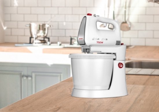 MPM - Mixer met Mengkom 3 Liter - Handmixer - Keukenmixer - Blender - 750W van MPM — afbeelding 3