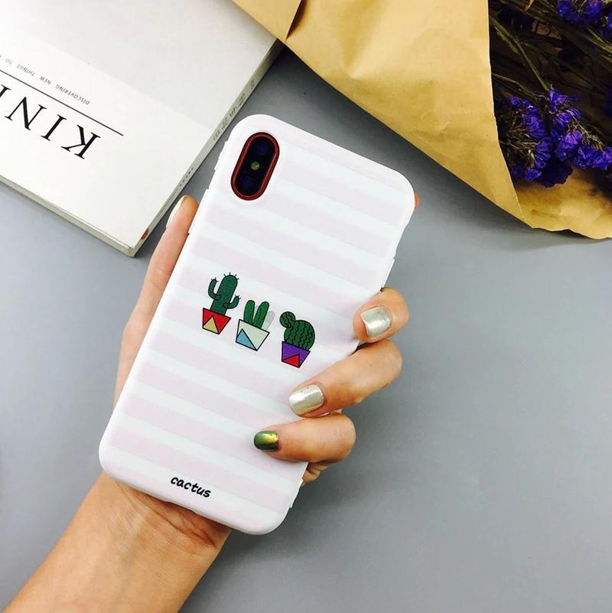 Cactus telefoonhoesje voor iPhone 7 of iPhone 8