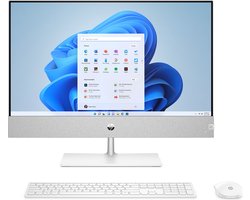 HP Pavilion 24-ca2140nd Intel® Core™ i7 i7-13700T 60,5 cm (23.8") 1920 x 1080 Pixels Alles-in-één-pc 16 GB DDR4-SDRAM 512 GB SSD Windows 11 Home Wi-Fi 6 (802.11ax) Wit