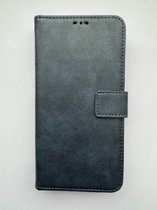 Geschikt voor Samsung Galaxy S23FE boekhoesje donkerblauw - portemonnee hoesje met kaarthouder en magneetsluiting