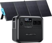 BLUETTI Groupe Electrogène 1800W/1152Wh AC180 Station d'énergie portable avec 1pc PV200 200W panneau solaire, Camping/voyage/balcon/maison/hors réseaux