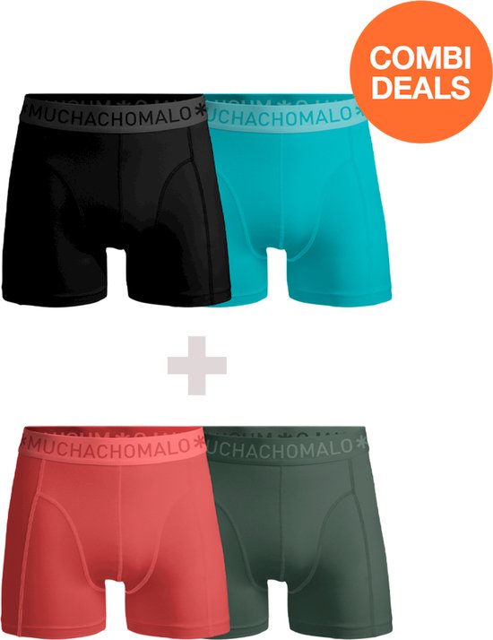 Muchachomalo Heren Boxershorts - 2 Pack - Maat XL - Mannen Onderbroeken