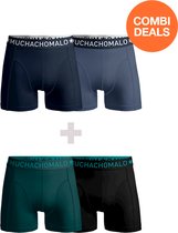 Muchachomalo Heren Boxershorts - 2 Pack - Maat S - Mannen Onderbroeken