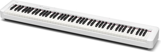 Casio CDP-S110 WE - Digitale piano - Compact - gewogen toetsen
