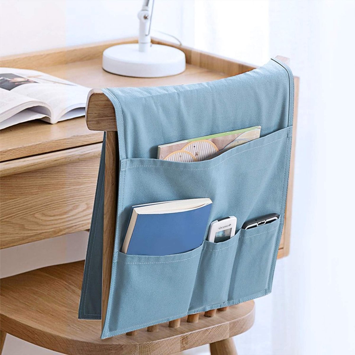 Afdg Poche de Chevet, Poche de Rangement pour lit, Sac Suspendu pour