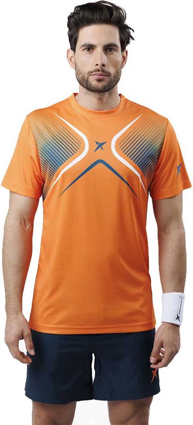 Drop Shot Dorama T-shirt Met Korte Mouwen Oranje XL Man