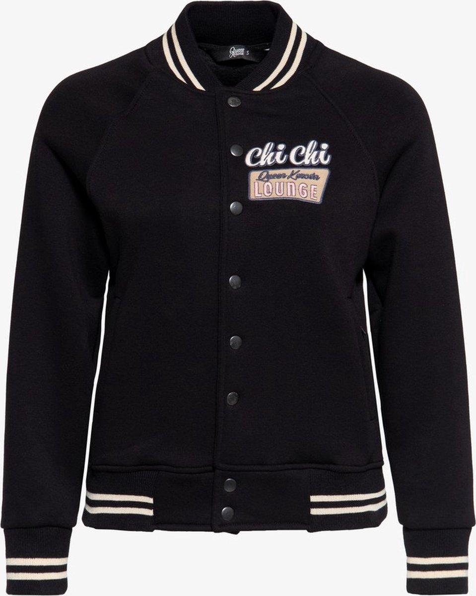 Queen Kerosin - Chi Chi College jacket - S - Zwart