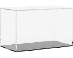 vidaXL - Displaybox - transparant - 31x17x19 - cm - acryl