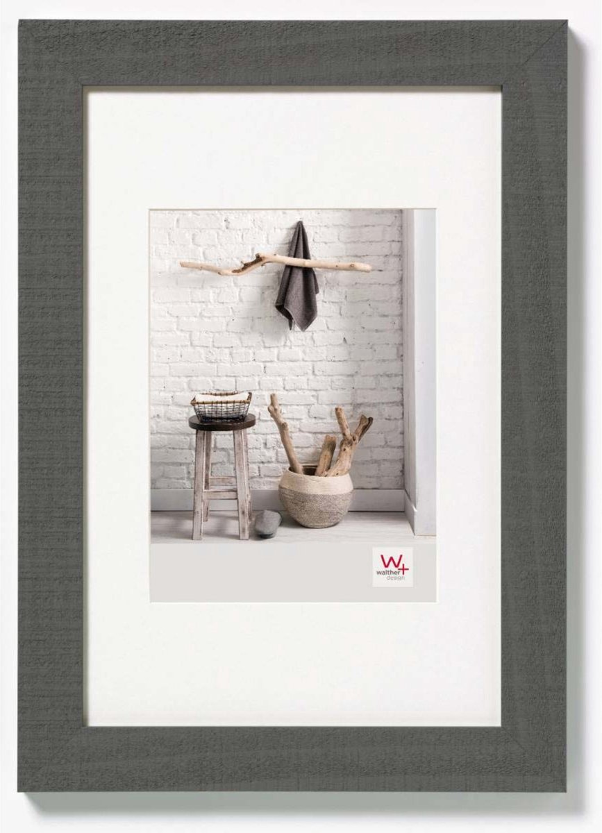 Walther Home - Houten lijst - Fotoformaat 30x45 cm - Grijs