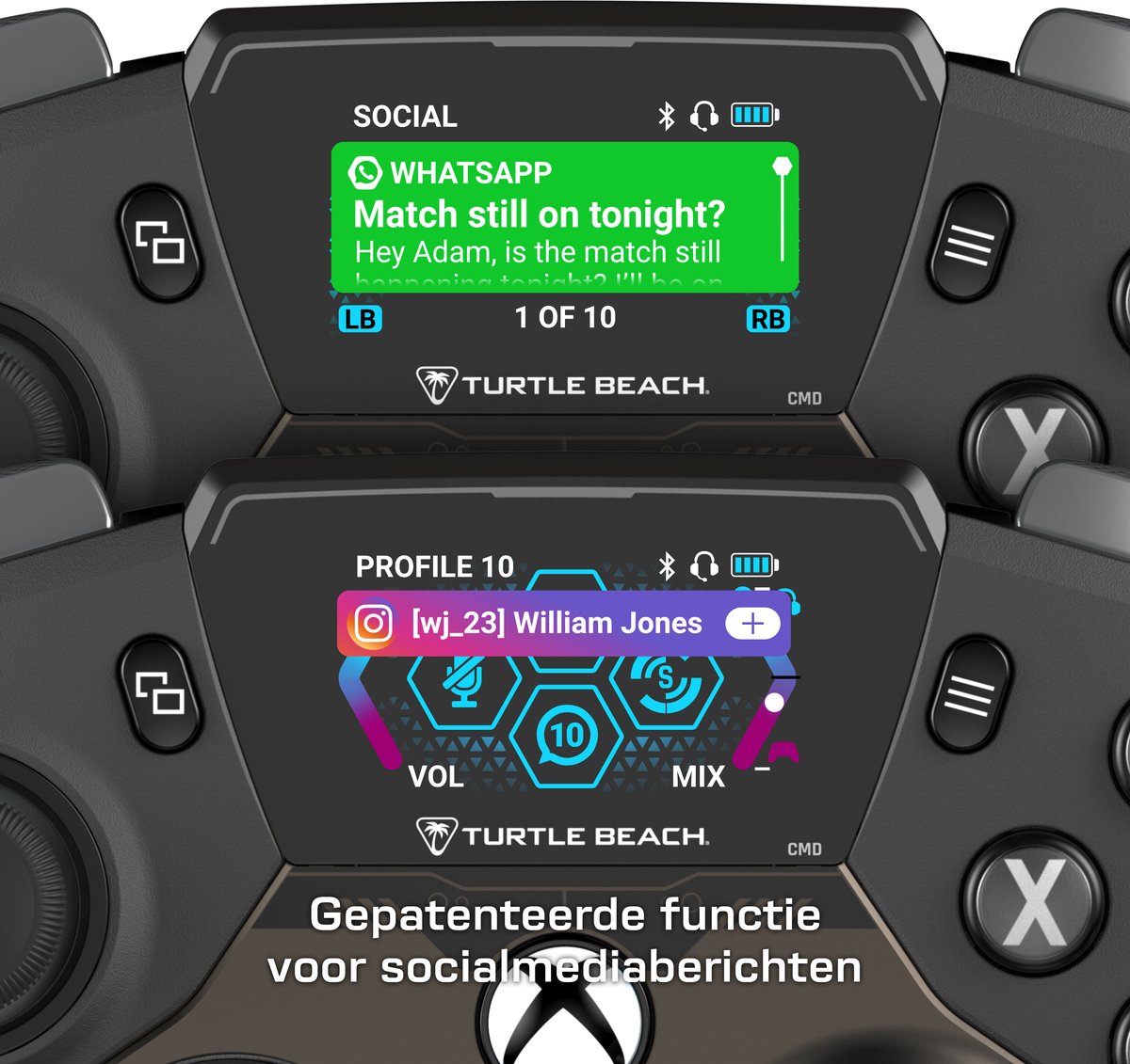 Turtle Beach Stealth Ultra - Draadloze Xbox Controller met Display thumbnail 5