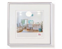 Walther New Lifestyle - Kunststof lijst - Fotoformaat 30x30 cm - Zilver