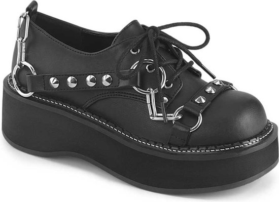 DemoniaCult - EMILY-32 Lage schoenen - US 6 - 36 Shoes - Zwart