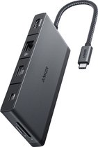Anker 552 USB-C Hub 9-in-1 HDMI/ (Micro)SD / USB-A / USB-C / Ethernet