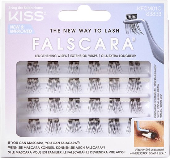 Foto: Kiss wimpers falscara wimperextensions lashes nep wimpers lengthening wisps multipack